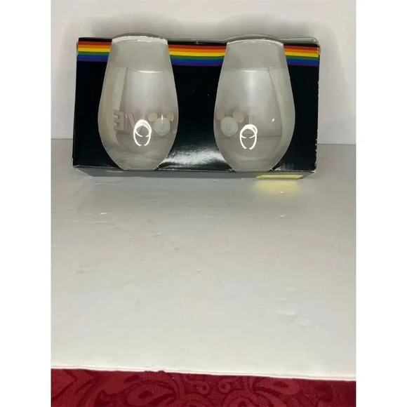 Disney Mickey Mouse Pride Wine Glass Set 20oz Multicolor (Set of 2) - Picture 2 of 4